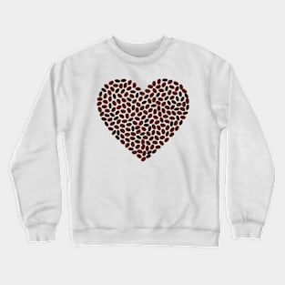 coffee heart Crewneck Sweatshirt